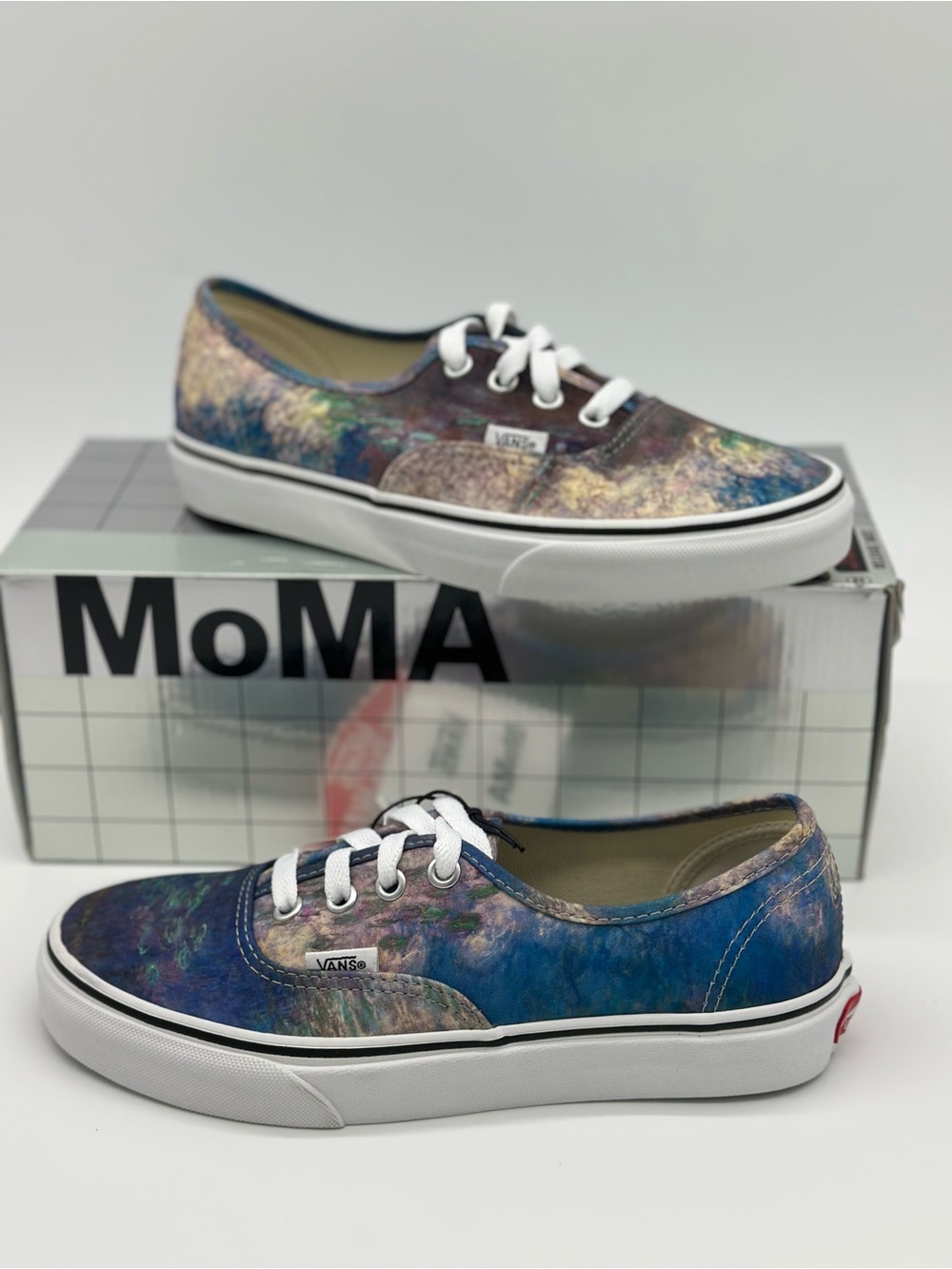 Vans x MoMA Multicolor Low Top Sneakers - White Laces - Picture 8 of 9